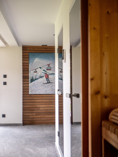 Spa et sauna du Chalet Bonami